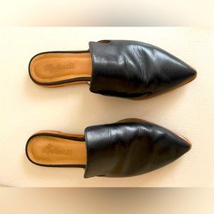 Madewell Gemma Black Mules Size 8.5